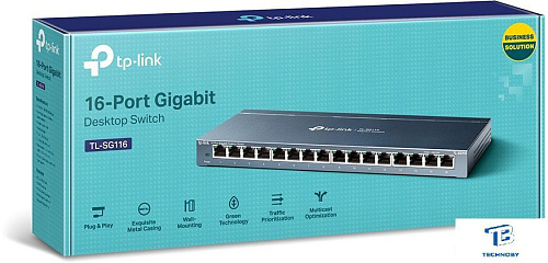картинка Коммутатор TP-Link TL-SG116