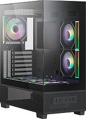 картинка Корпус XASTRA Q500 6ARGB Black