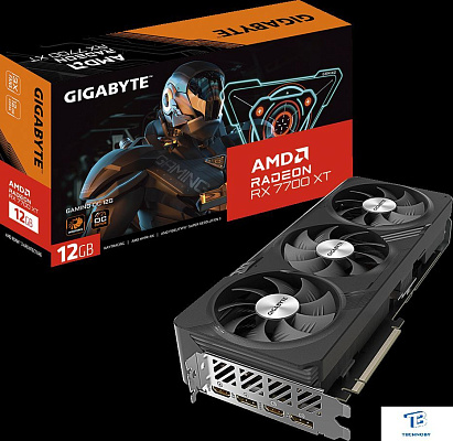 картинка Видеокарта Gigabyte RX 7700 XT (GV-R77XTGAMING OC-12GD)