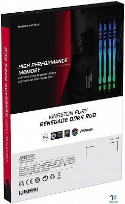 картинка ОЗУ Kingston KF432C16RBA/8