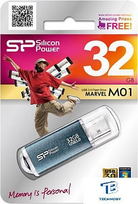 картинка Флэш накопитель Silicon-Power 32GB SP032GBUF3M01V1B