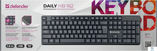 картинка Клавиатура Defender Daily HB-162