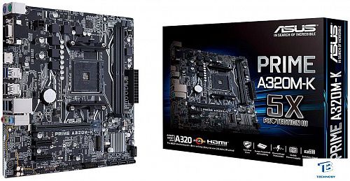 картинка Материнская плата Asus PRIME A320M-K