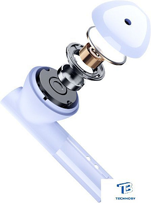 картинка Наушники Haylou GT6 Сиреневый