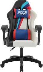 картинка Кресло Defender Legas 64853 Серый/Белый