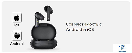 картинка Наушники Haylou GT7 Neo Черный