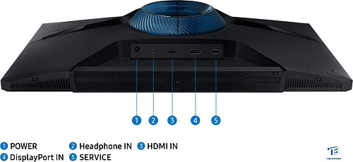 картинка Монитор Samsung LS24DG300EIXCI