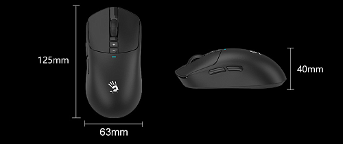 картинка Мышь A4Tech Bloody R72 Ultra черный