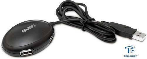 картинка USB хаб Sven HB-401 Черный