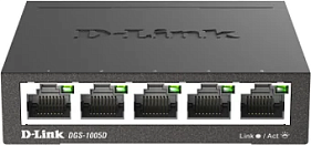 картинка Коммутатор D-Link DGS-1005D/R1A