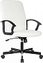 картинка Кресло Бюрократ Triest Белый экокожа - превью 1