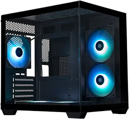 картинка Корпус XASTRA QW400M 5ARGB-FC-C6-AC Black