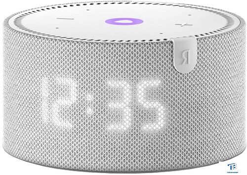 картинка Умная колонка Яндекс Станция Мини 2 с часами серый YNDX-00020G