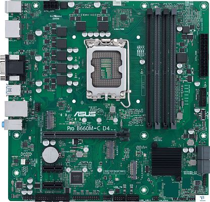 картинка Материнская плата Asus Pro B660M-C D4-CSM