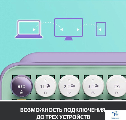 картинка Клавиатура Logitech Pop Keys 920-010717