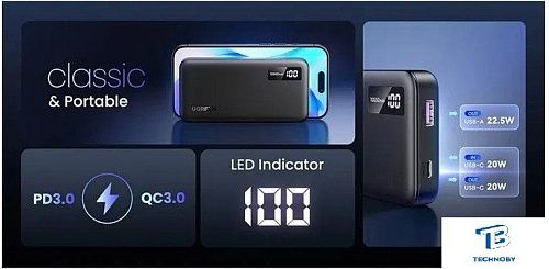 картинка Ugreen Power Bank 10000 mAh PB311 25742