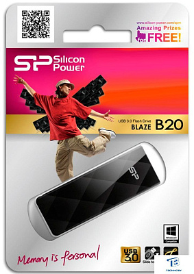 картинка Флэш накопитель Silicon-Power 128GB SP128GBUF3B20V1K