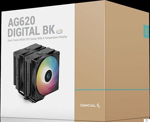 картинка Кулер Deepcool AG620 DIGITAL BK