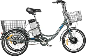 картинка Электровелосипед MyWay Trike 500 20 (15, графитовый, матовый)