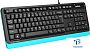 картинка Клавиатура A4Tech Fstyler FKS10 Черный/синий - превью 2