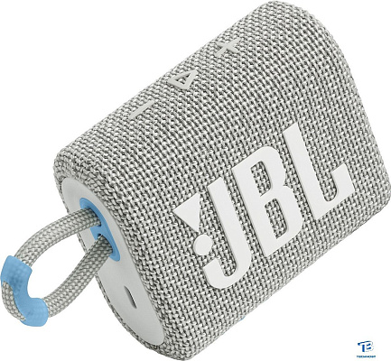 картинка Портативная колонка JBL Go 3 Eco белый