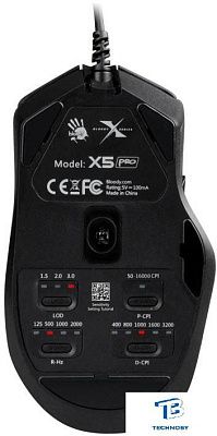 картинка Мышь A4Tech BLOODY X5 Pro