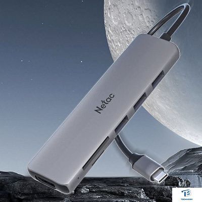 картинка USB хаб Netac NT08WF14-30GR