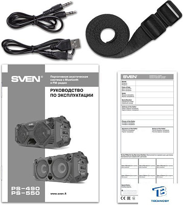 картинка Портативная колонка Sven PS-550