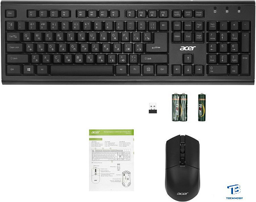картинка Набор (Клавиатура+мышь) Acer OKR120