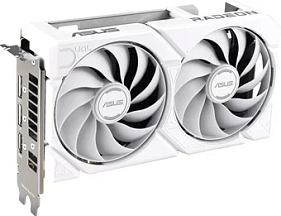 картинка Видеокарта Asus RX 9060 XT DUAL-RX9060XT-16G-WHITE