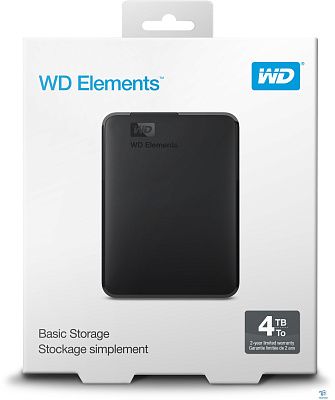 картинка Внешний ж/д WD 5TB WDBU6Y0050BBK-WESN