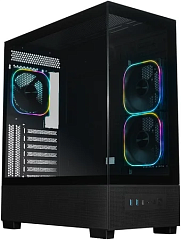картинка Корпус XASTRA Q500 3ARGB-FG-C10-UC Black