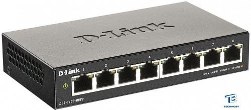 картинка Коммутатор D-Link DGS-1100-08V2/A1A