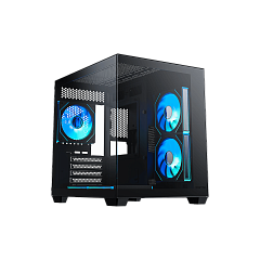картинка Корпус XASTRA QW400M 5ARGB-C6-AC Black
