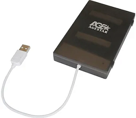 картинка Бокс для накопителей AgeStar SUBCP1 black