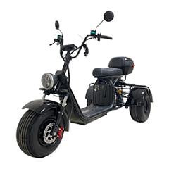 картинка Электроскутер Terax City Trike X2 Черный