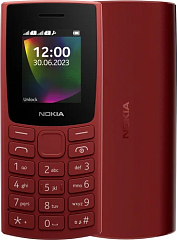 картинка Кнопочный телефон Nokia 106 TA-1564 RED