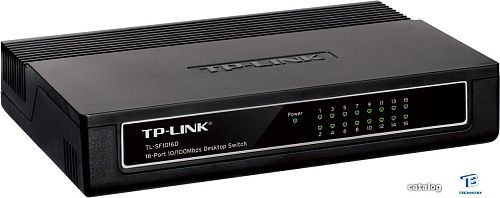 картинка Коммутатор TP-Link TL-SF1016D