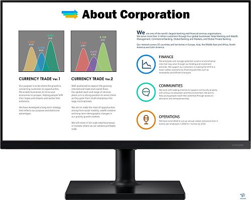 картинка Монитор Samsung F24T450FZI