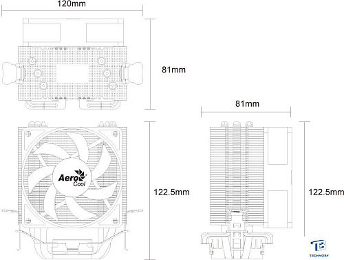 картинка Кулер Aerocool Verkho 3