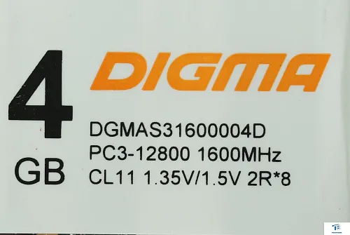 картинка ОЗУ Digma DGMAS31600004D