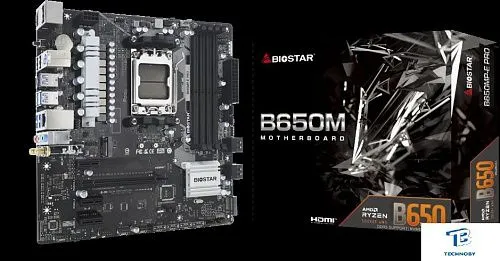 картинка Материнская плата Biostar B650MP-E PRO