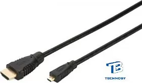 картинка Кабель micro HDMI ASSMANN 2 м AK-330109-020-S