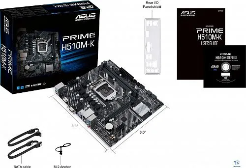 картинка Материнксая плата Asus PRIME H510M-K