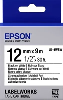 картинка Лента Epson LK4WBW C53S654016