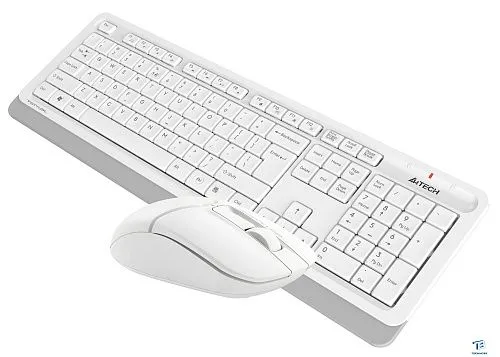 картинка Набор (Клавиатура+мышь) A4Tech Fstyler FG1012 белый