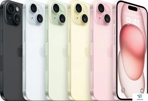 картинка Смартфон iPhone 15 Blue 128GB MTP43