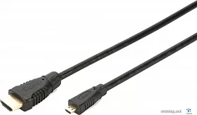 картинка Кабель micro HDMI ASSMANN 1 м AK-330109-010-S