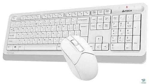 картинка Набор (Клавиатура+мышь) A4Tech Fstyler FG1012 белый