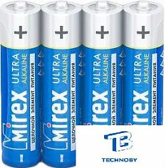 картинка Батарейки Mirex LR03 AAA 4шт
